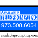 Call us when you need a reliable teleprompter and operator.